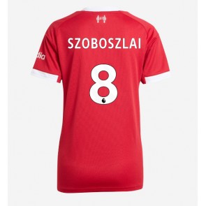 Liverpool Dominik Szoboszlai #8 Hjemmebanetrøje Dame 2025-26 Kortærmet